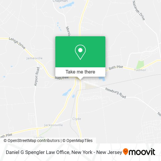 Mapa de Daniel G Spengler Law Office