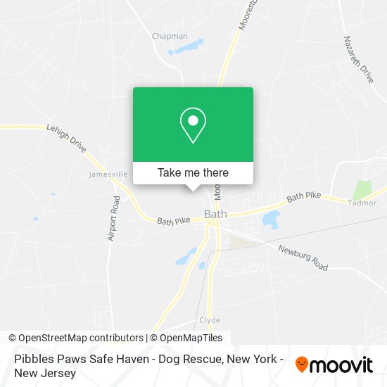 Mapa de Pibbles Paws Safe Haven - Dog Rescue