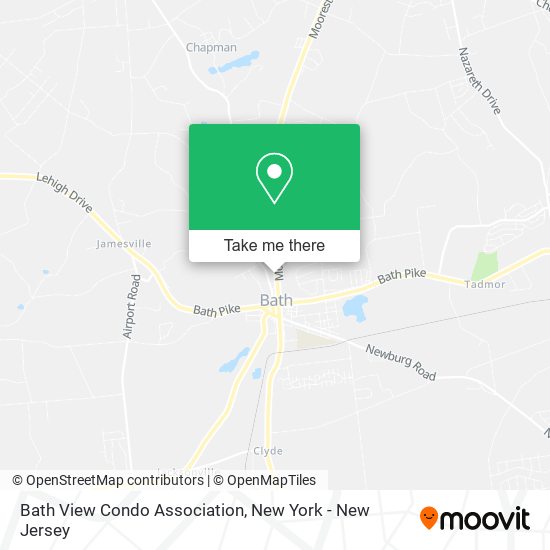 Mapa de Bath View Condo Association