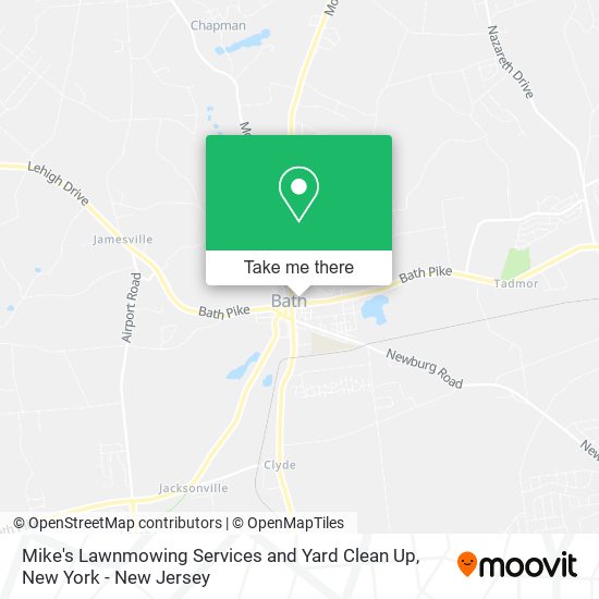 Mapa de Mike's Lawnmowing Services and Yard Clean Up