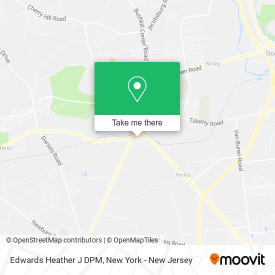 Edwards Heather J DPM map