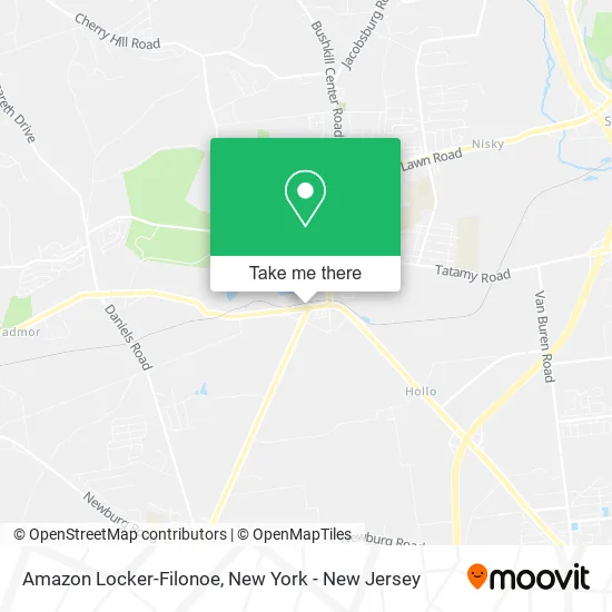 Amazon Locker-Filonoe map