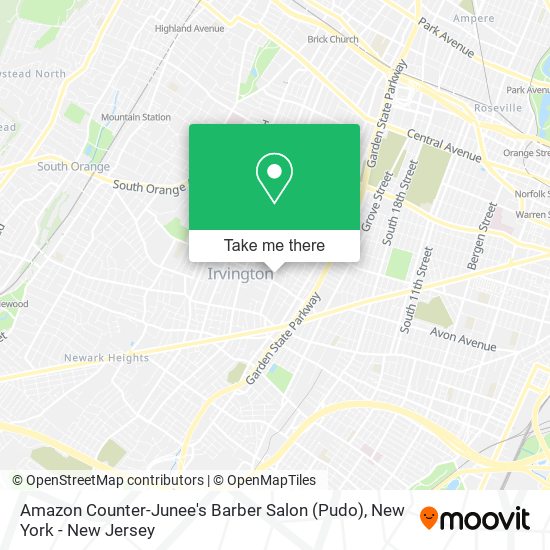 Mapa de Amazon Counter-Junee's Barber Salon (Pudo)