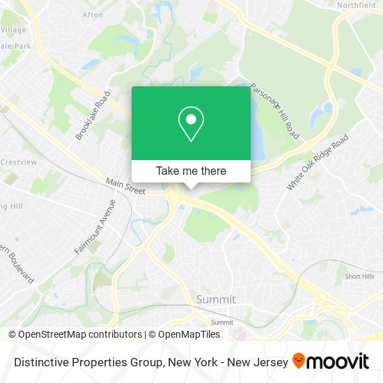 Distinctive Properties Group map