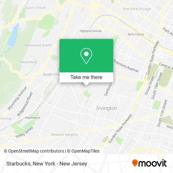 Starbucks map