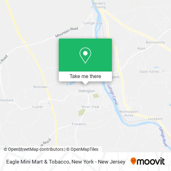 Eagle Mini Mart & Tobacco map