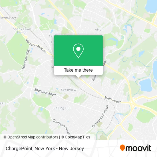 ChargePoint map