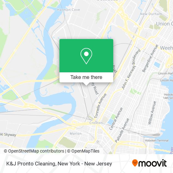 K&J Pronto Cleaning map