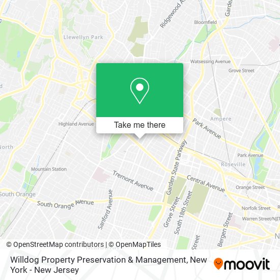 Willdog Property Preservation & Management map