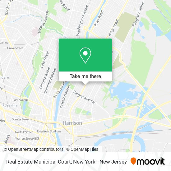 Real Estate Municipal Court map