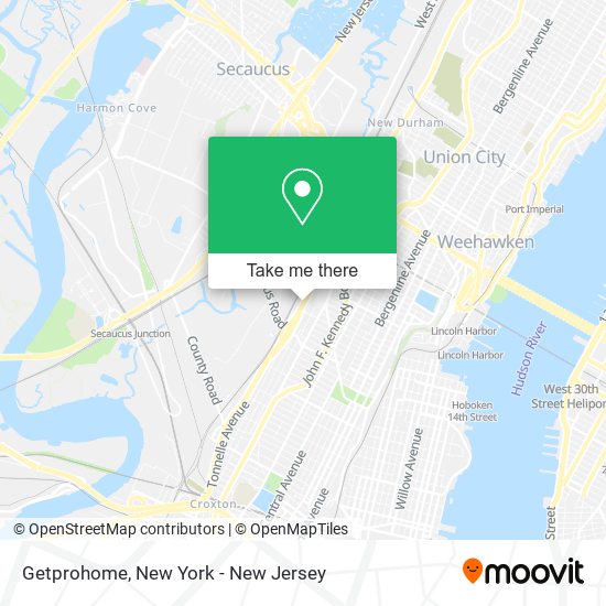 Getprohome map