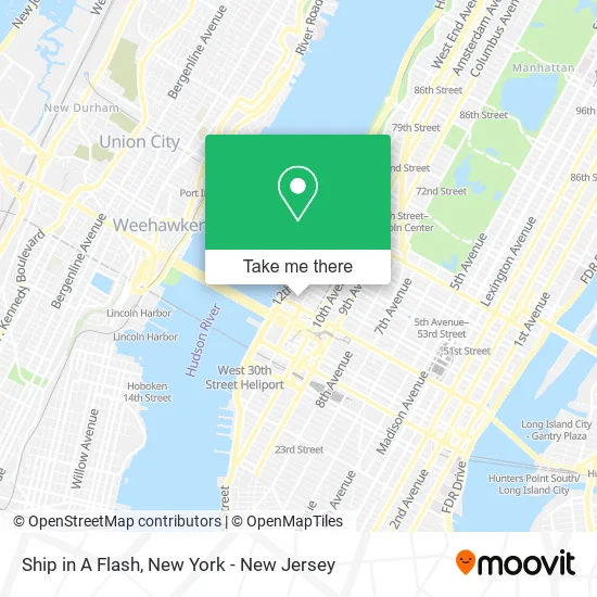 Ship in A Flash map