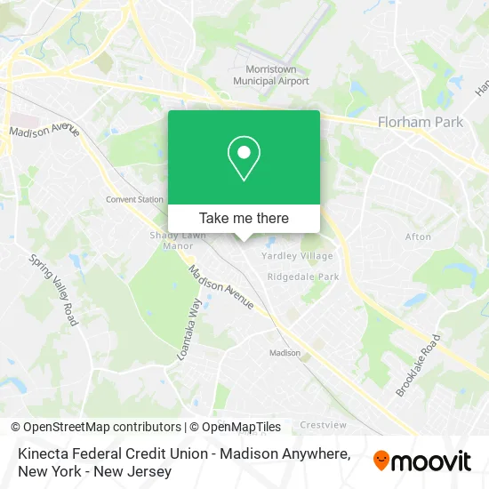 Mapa de Kinecta Federal Credit Union - Madison Anywhere