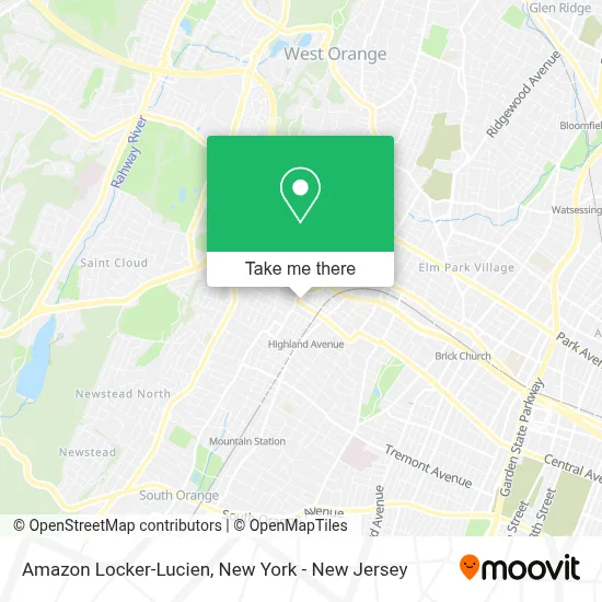 Amazon Locker-Lucien map