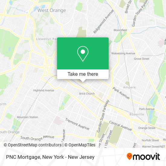 PNC Mortgage map