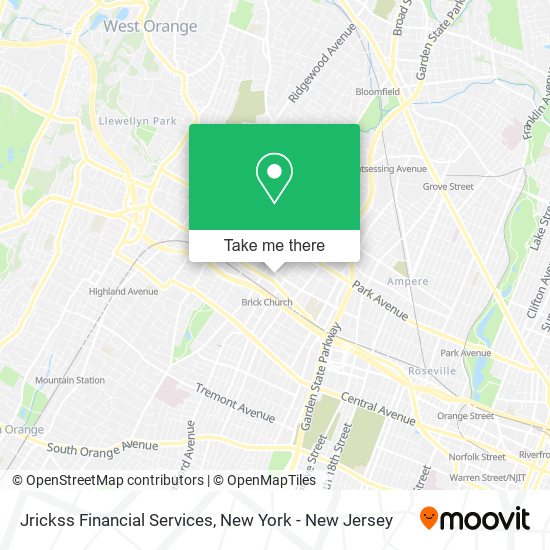 Jrickss Financial Services map