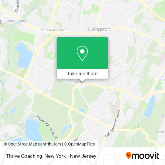 Thrive Coaching map