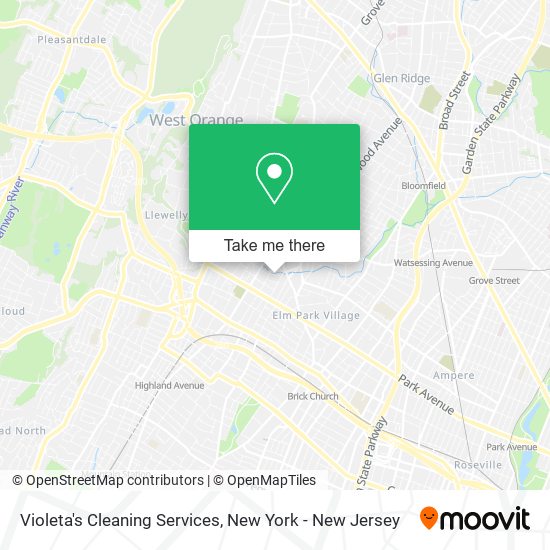 Violeta's Cleaning Services map