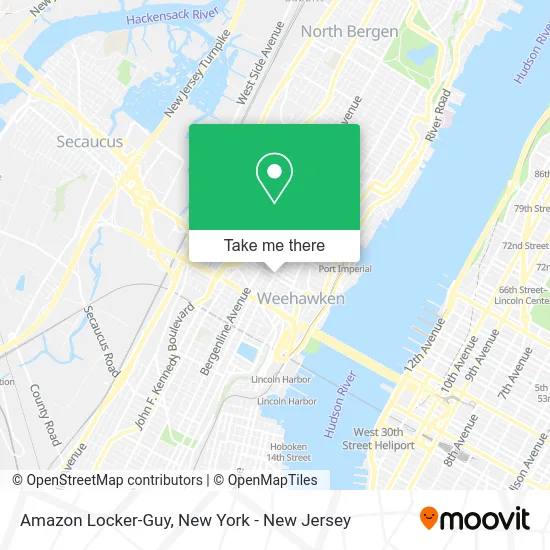 Amazon Locker-Guy map