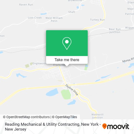 Reading Mechanical & Utility Contracting map