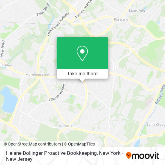 Helane Dollinger Proactive Bookkeeping map