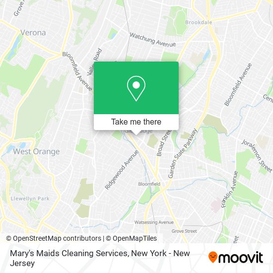 Mary's Maids Cleaning Services map