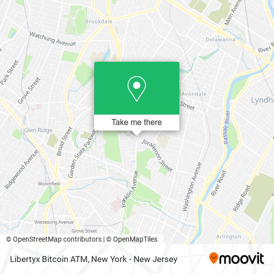 Libertyx Bitcoin ATM map