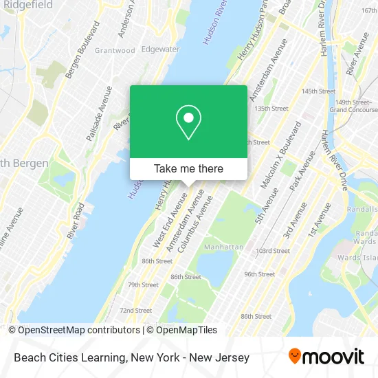Beach Cities Learning map