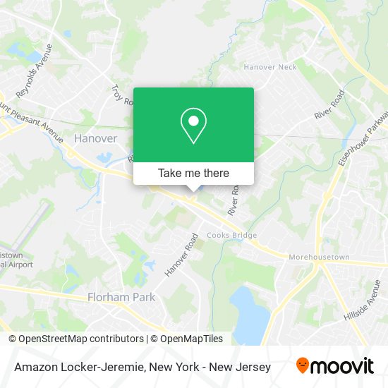 Mapa de Amazon Locker-Jeremie