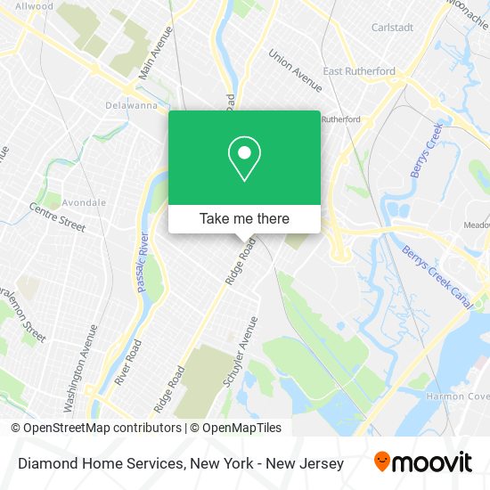 Mapa de Diamond Home Services