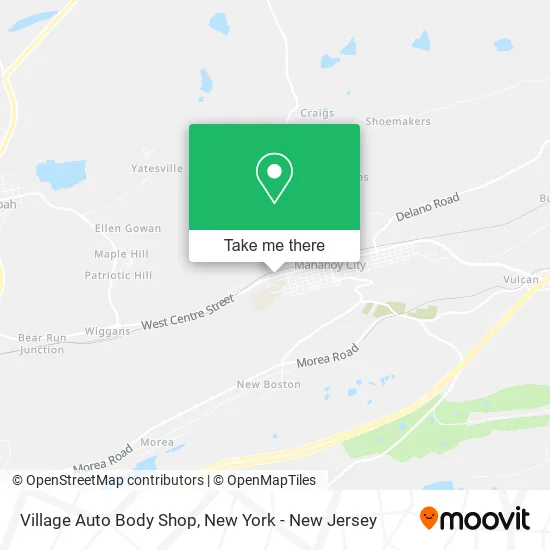 Village Auto Body Shop map