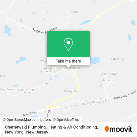 Mapa de Chernewski Plumbing, Heating & Air Conditioning