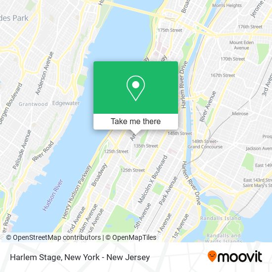 Mapa de Harlem Stage