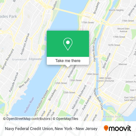 Navy Federal Credit Union map