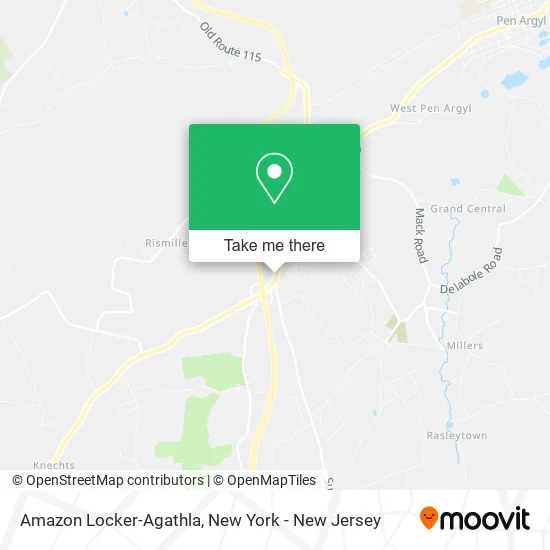 Amazon Locker-Agathla map