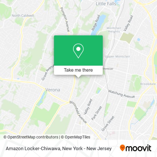 Amazon Locker-Chiwawa map