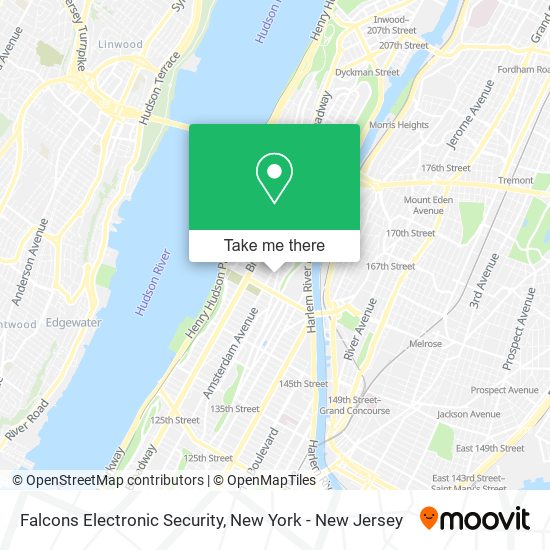 Mapa de Falcons Electronic Security