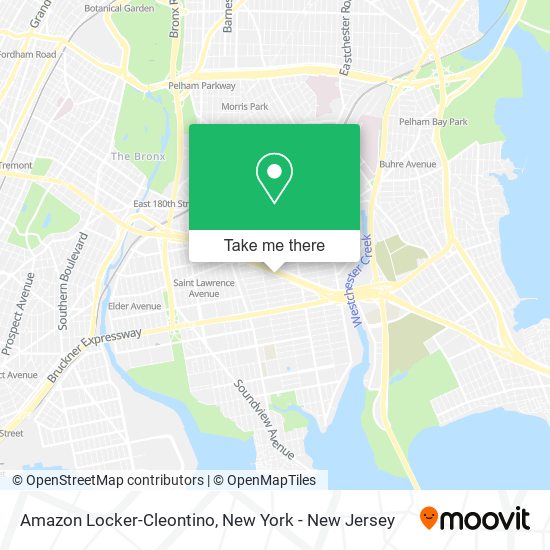 Mapa de Amazon Locker-Cleontino