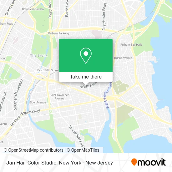 Jan Hair Color Studio map