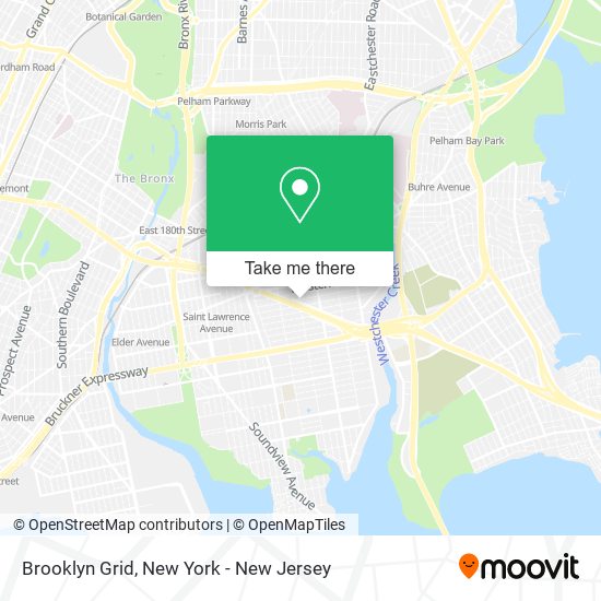 Mapa de Brooklyn Grid