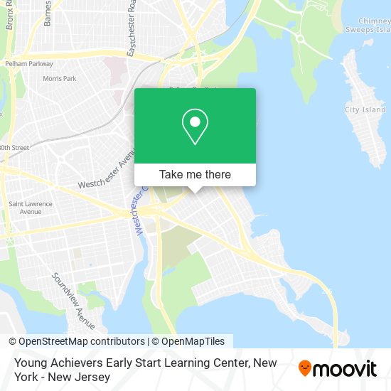 Mapa de Young Achievers Early Start Learning Center