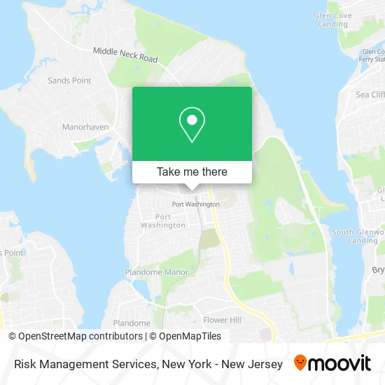 Risk Management Services map