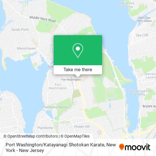 Port Washington / Katayanagi Shotokan Karate map