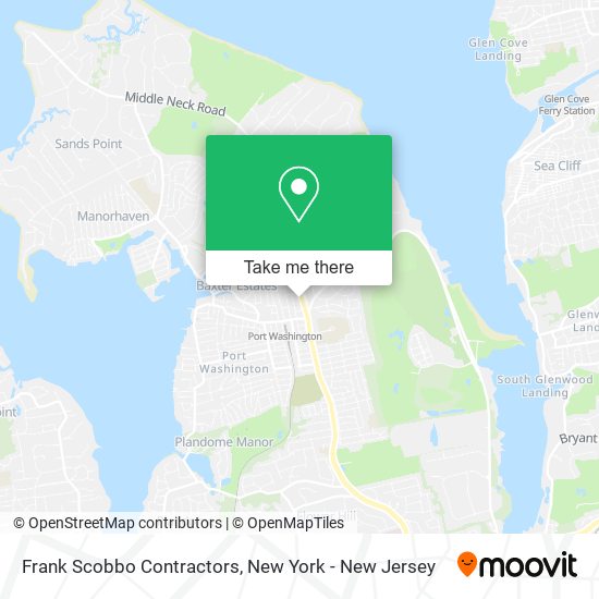 Frank Scobbo Contractors map