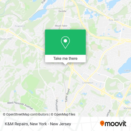 K&M Repairs map