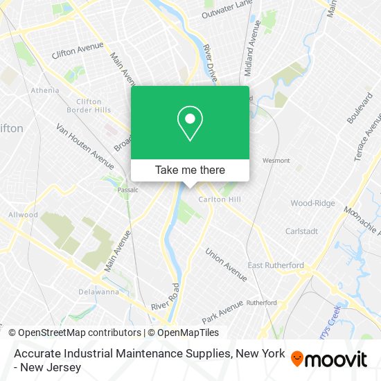 Accurate Industrial Maintenance Supplies map