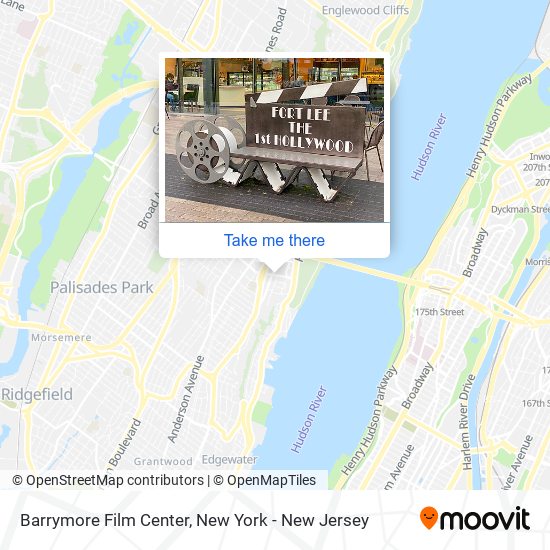 Barrymore Film Center map