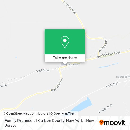 Mapa de Family Promise of Carbon County