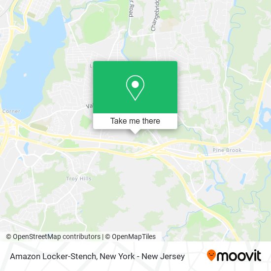 Amazon Locker-Stench map