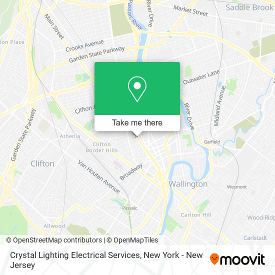 Mapa de Crystal Lighting Electrical Services